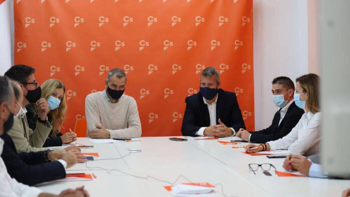 Cantó y Cuadrado, en la constitución del comité autonómico de Ciudadanos