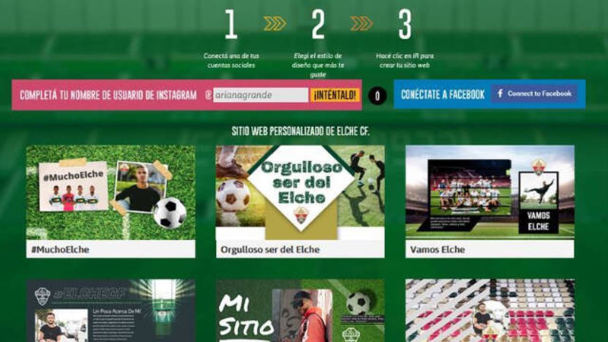 Nueva plataforma del Elche CF.