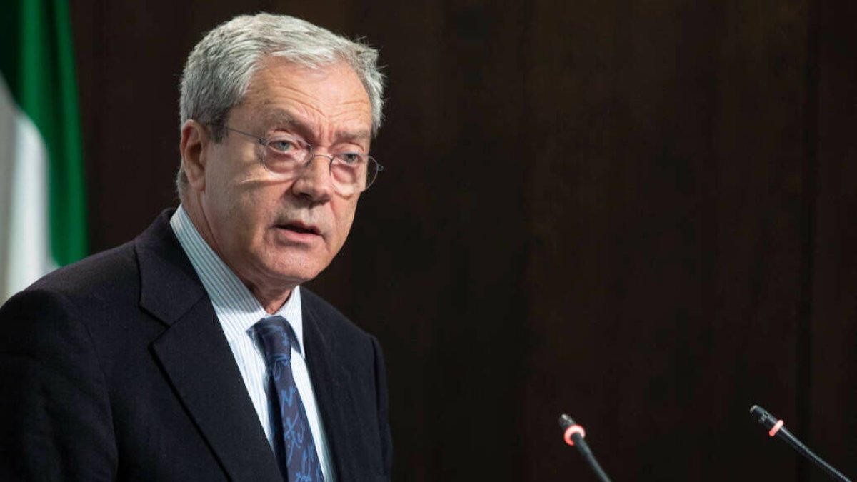El consejero de Transformación Económica de la Junta de Andalucía, Rogelio Velasco.