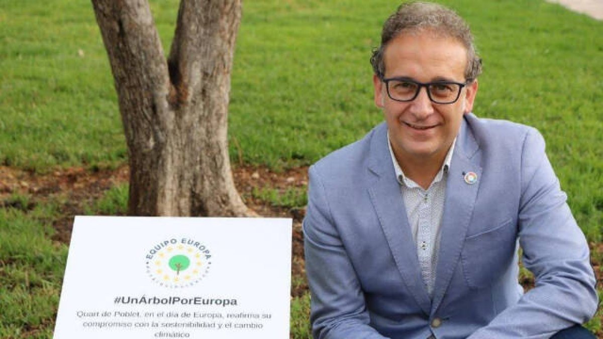 El concejal de Desarrollo Urbano Sostenible, Transición Ecológica y Cambio Climático de Quart de Poblet, Juan Medina