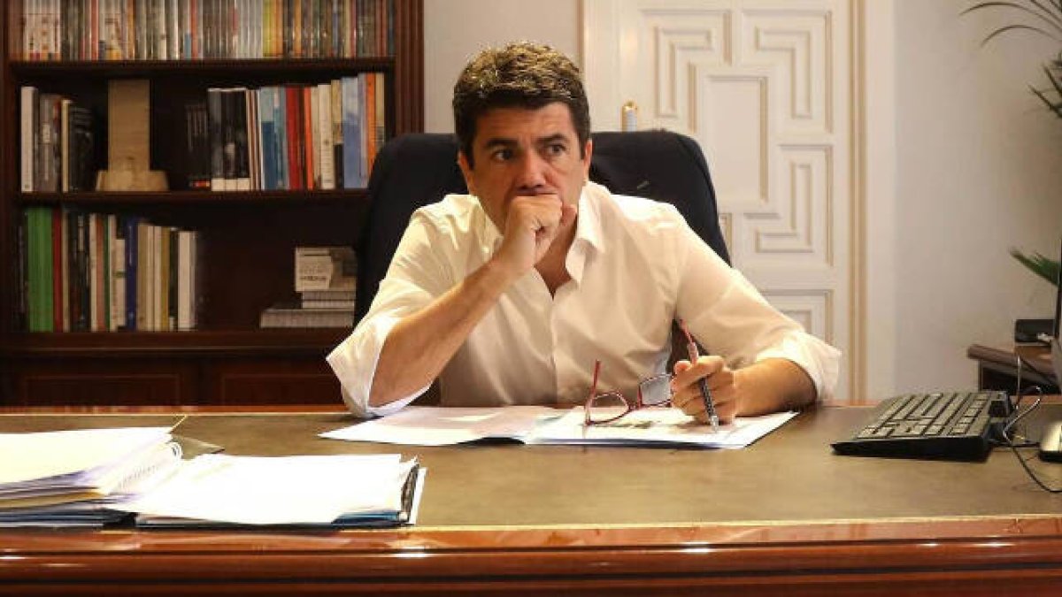 Carlos Mazón, presidente de la Diputación de Alicante y presidente del PPCV