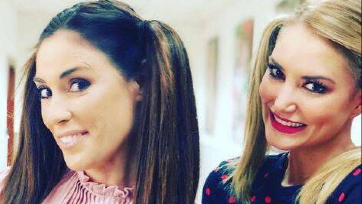 Isabel Rábago y Alba Carrillo, amigas y compañeras.