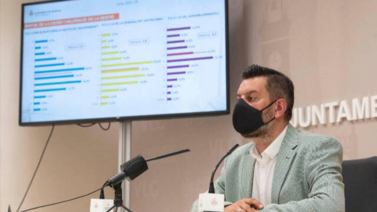 Carlos Galiana presenta el barómetro de julio de 2021