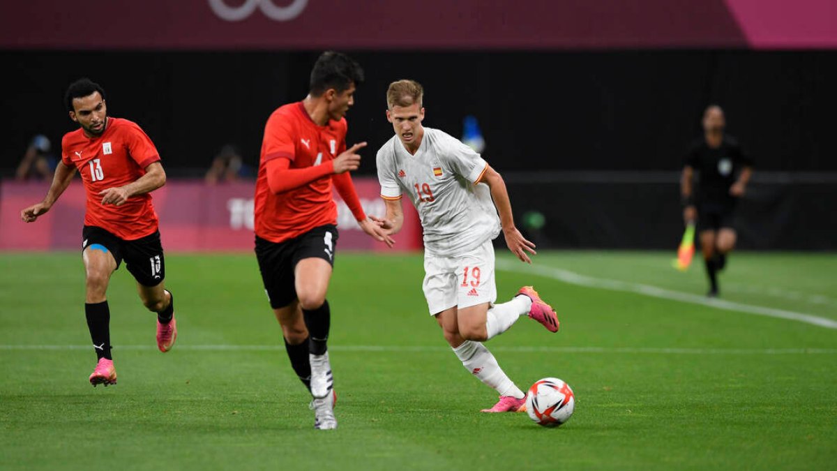 Dani Olmo, en los Juegos Olímpicos