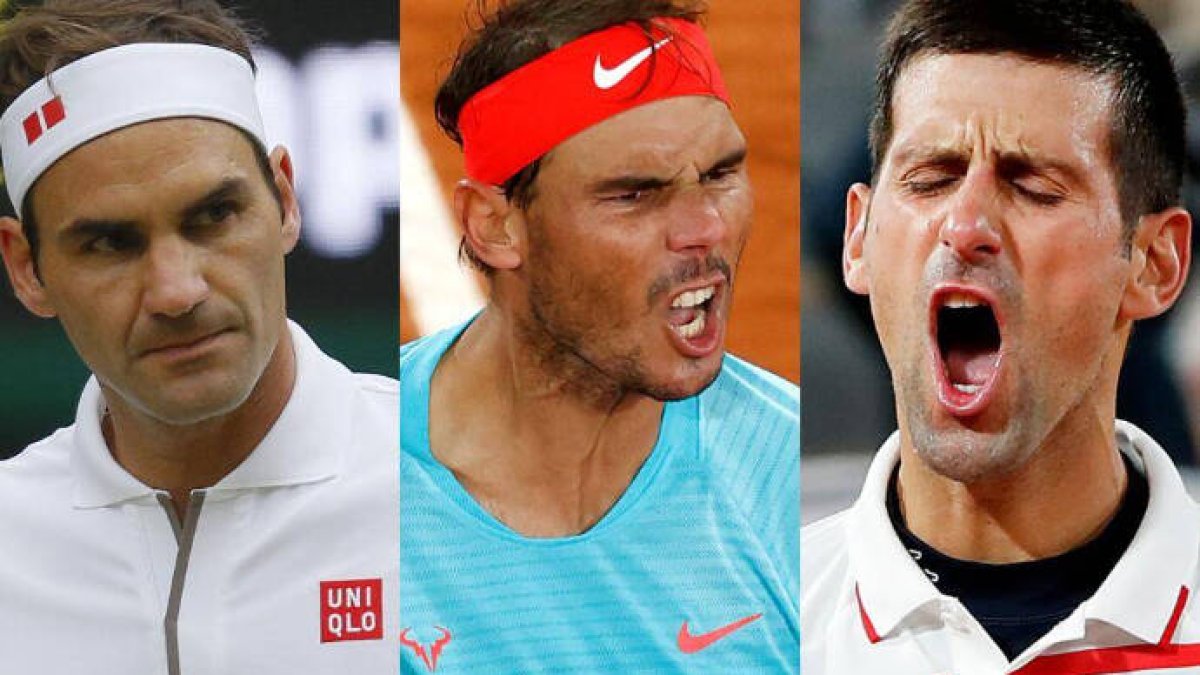 Federer, Nadal, Djokovic