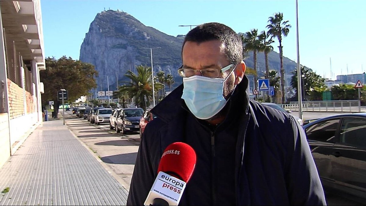 El alcalde de La Línea de la Concepción (Cádiz), Juan Franco.