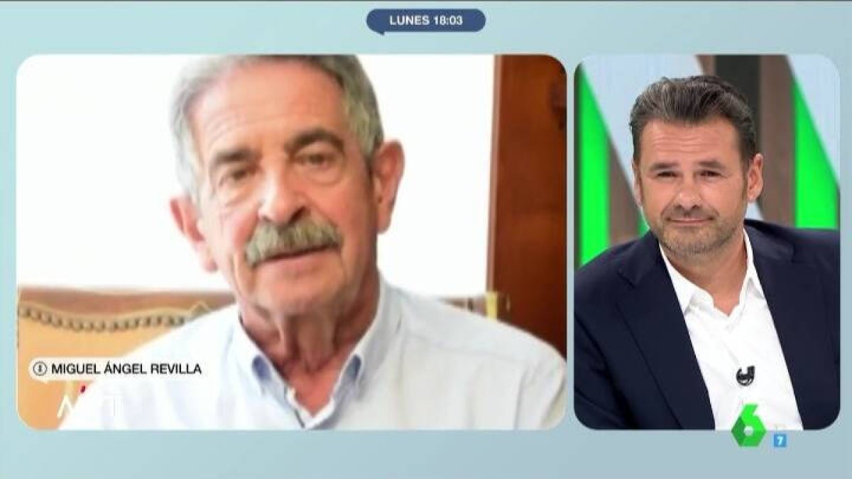 Miguel Ángel Revilla e Iñaki López