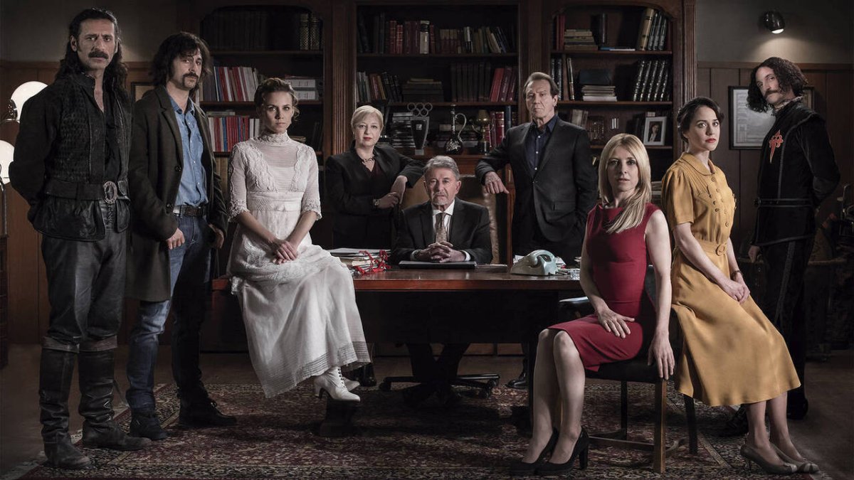 El plantel de 'El ministerio del tiempo'