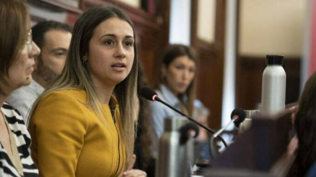 Tania Baños, alcaldesa de La Vall