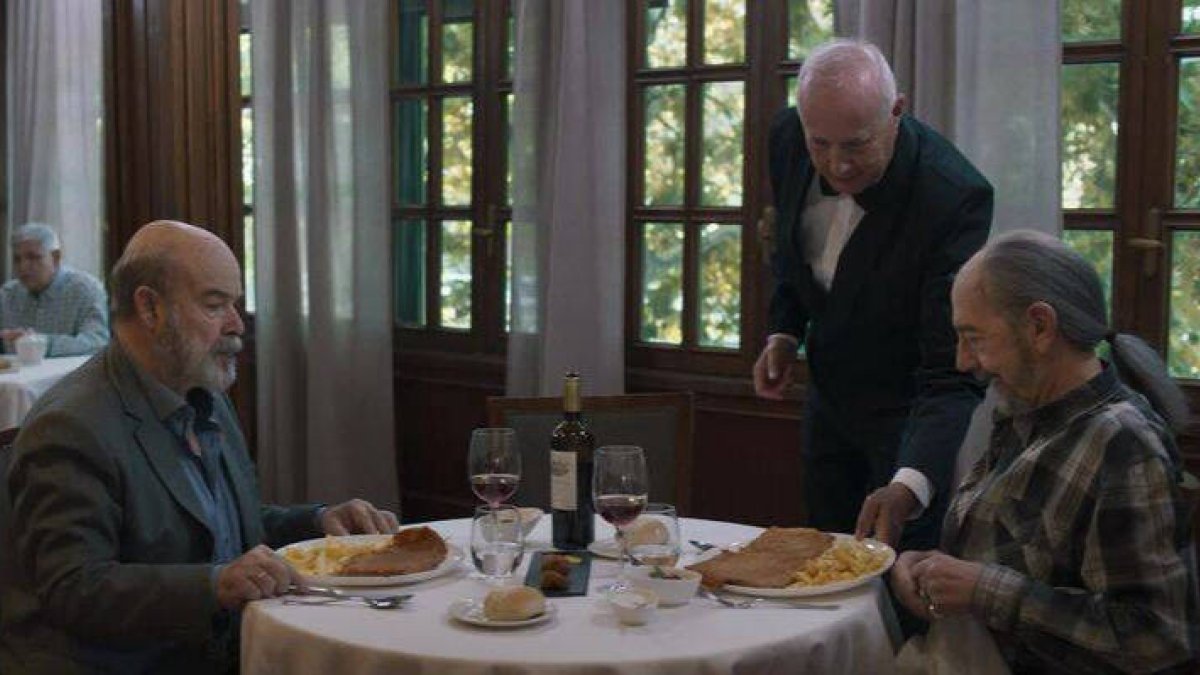 Antonio Resines y Miguel Rellán