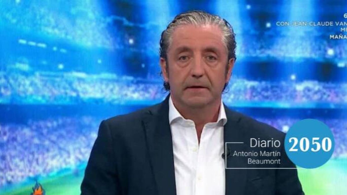 Josep Pedrerol en El Chiringuito