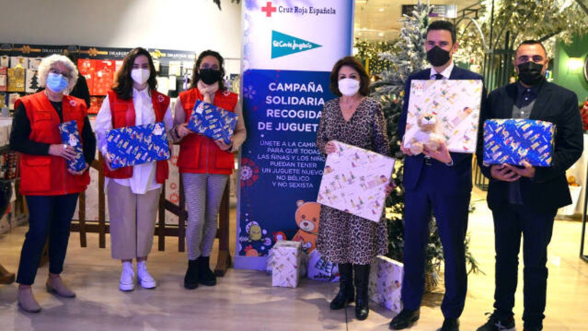 El Corte Inglés, Cruz Roja y Aspanion organizan una recogida de juguetes
