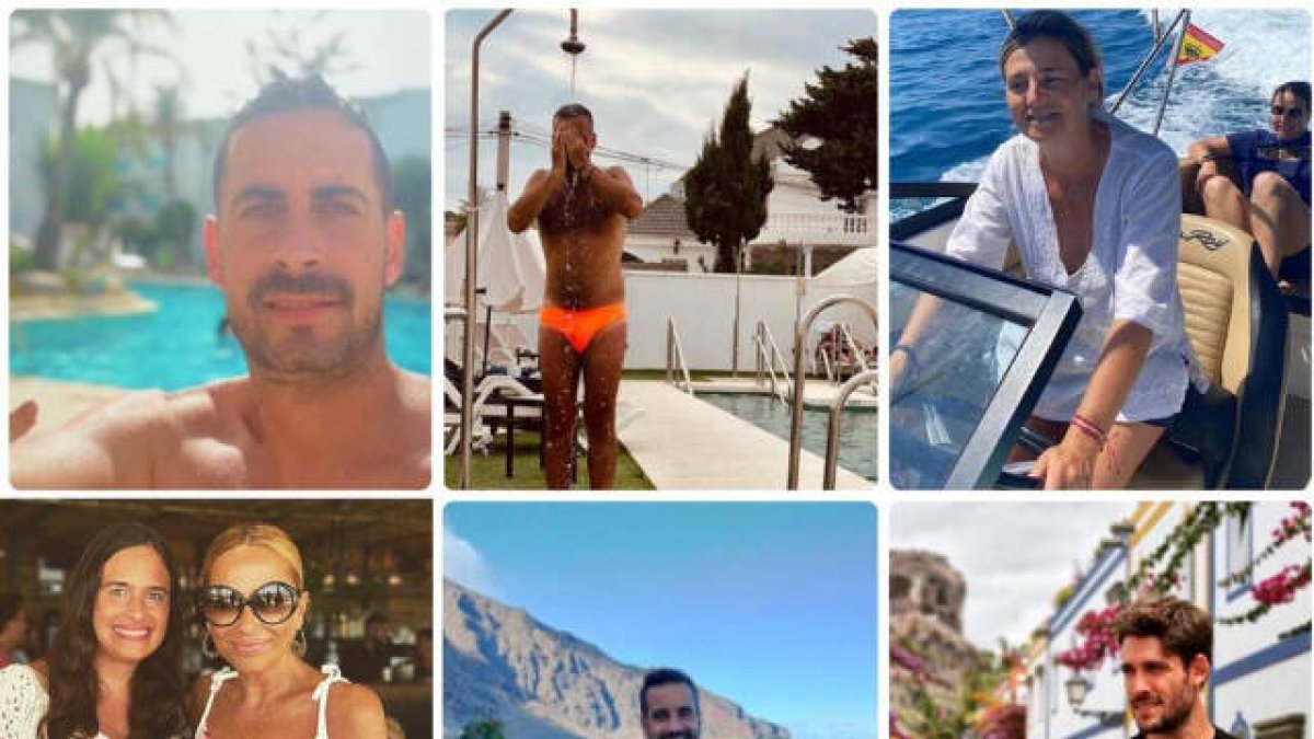 Políticos de vacaciones
