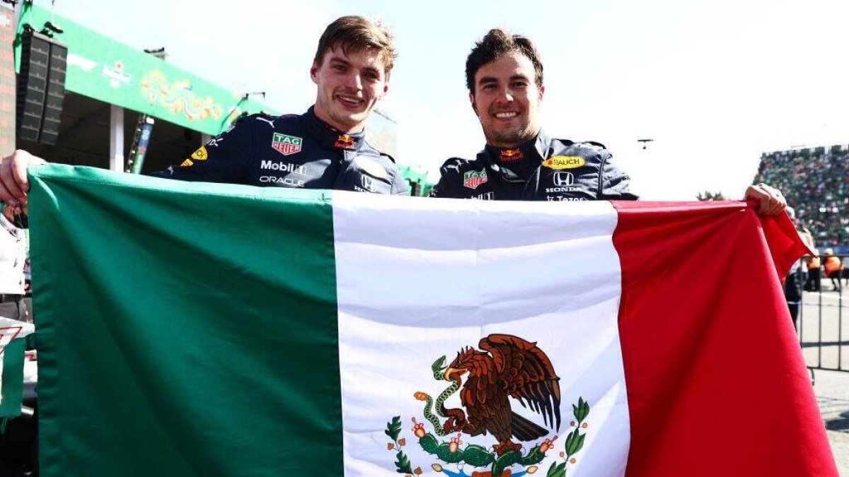 Verstappen y Checo Pérez, victoriosos en México.