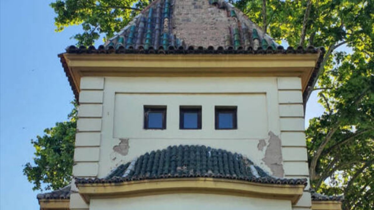 Casetas de la Aduana en plaza de Zaragoza
