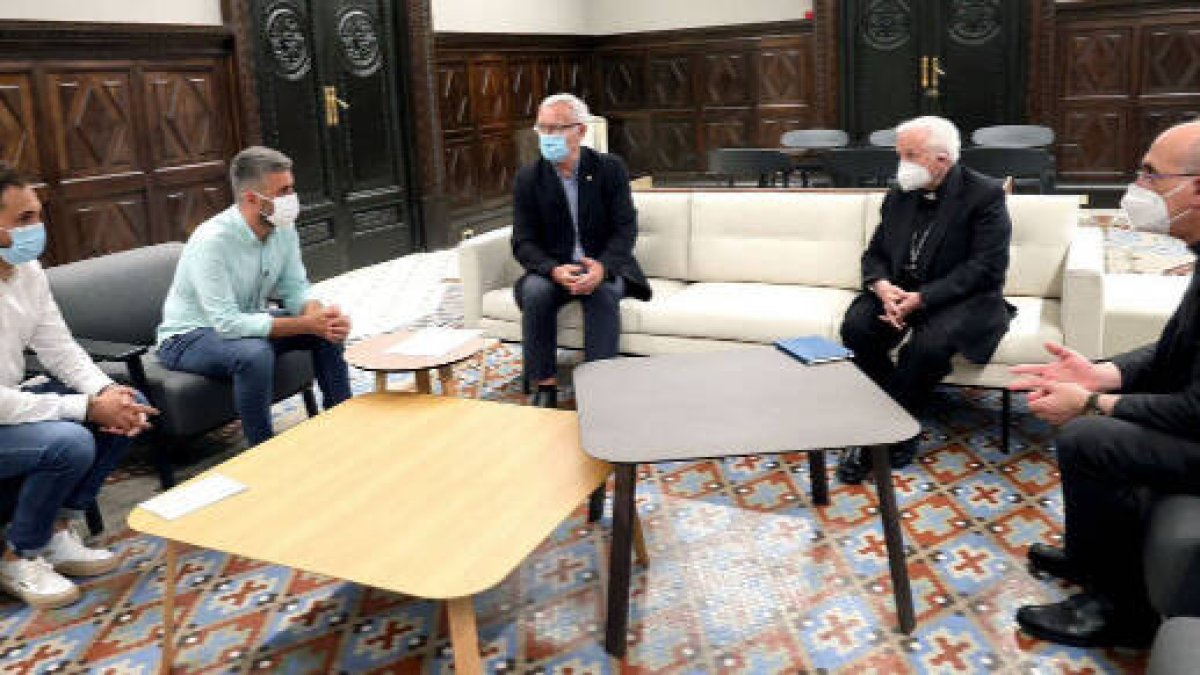 Reunión de Ribó con el arzobispo Cañizares