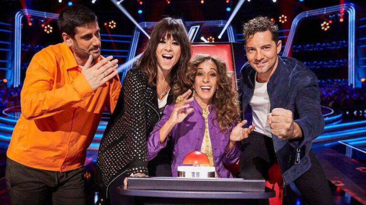 Melendi, Vanessa Martín, Rosario y David Bisbal