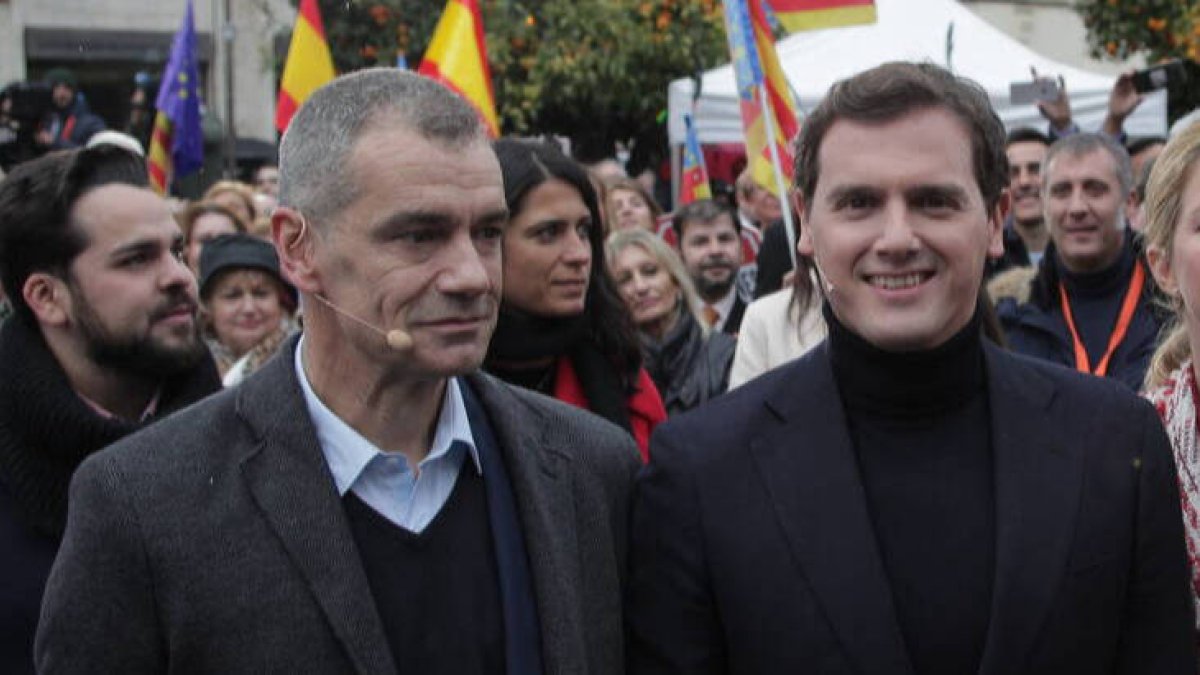 Toni Cantó y Albert Rivera
