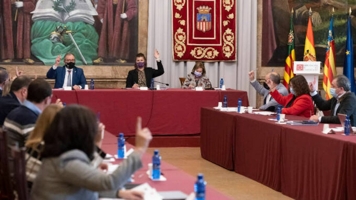 Pleno de la Diputación de Castellón