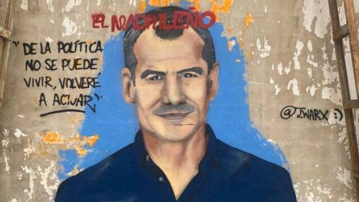 Mural de Toni Cantó de J. Warx