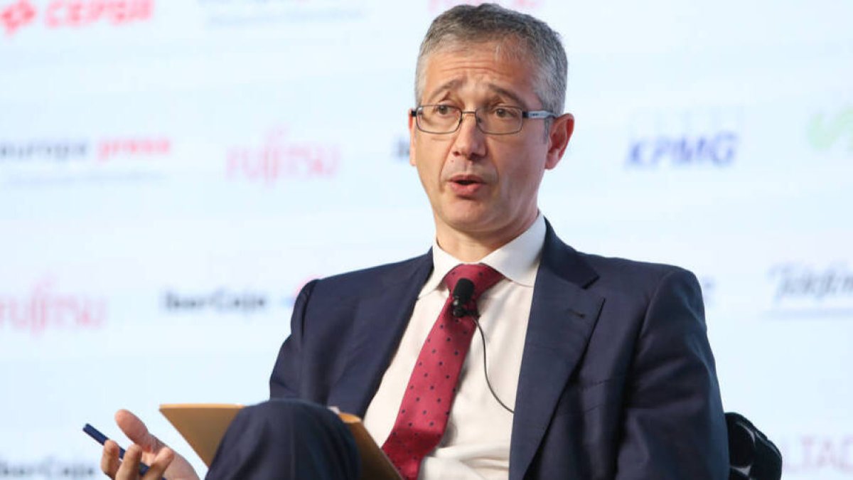 El gobernador del Banco de España, Pablo Hernández de Cos