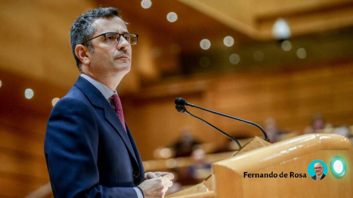 El ministro de la Presidencia, Relaciones con las Cortes y Memoria Democrática, Félix Bolaños