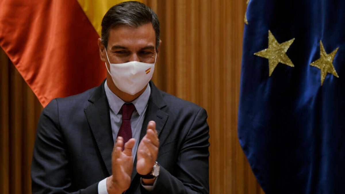 El presidente del Gobierno, Pedro Sánchez