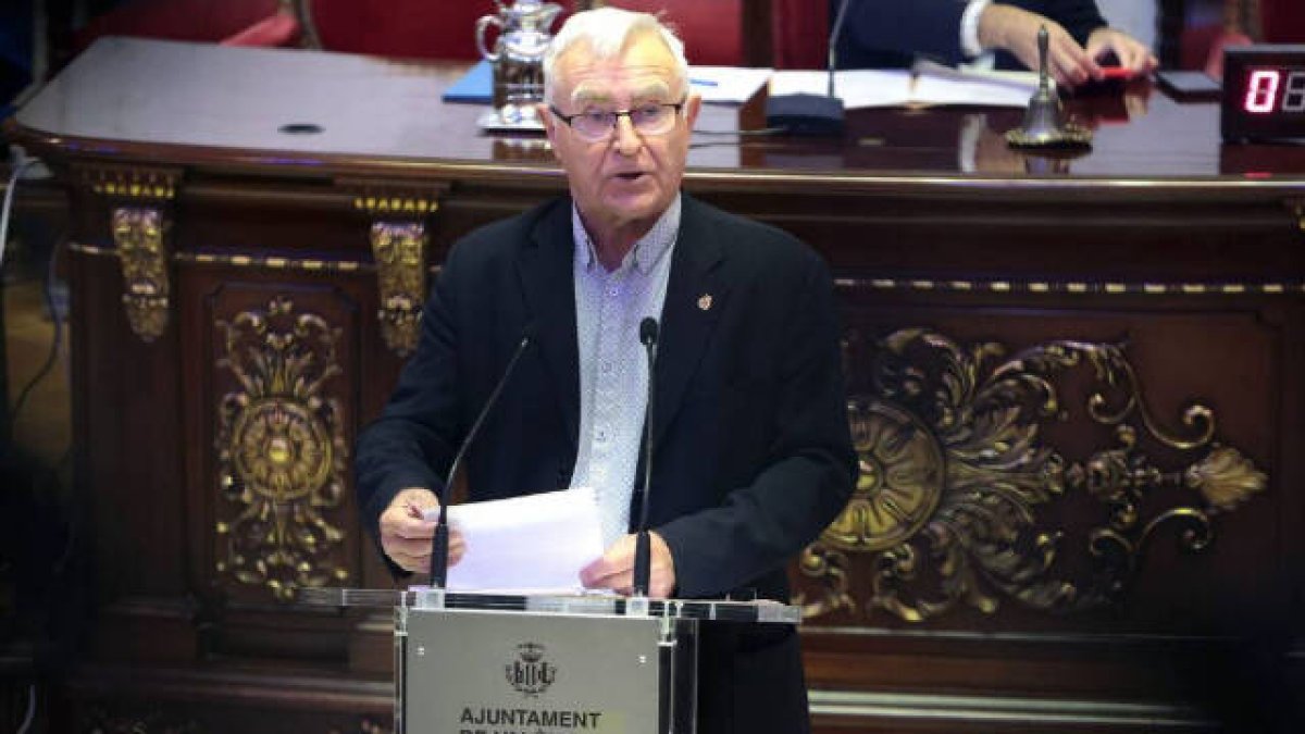 Joan Ribó en el Debate del Estado de la Ciudad