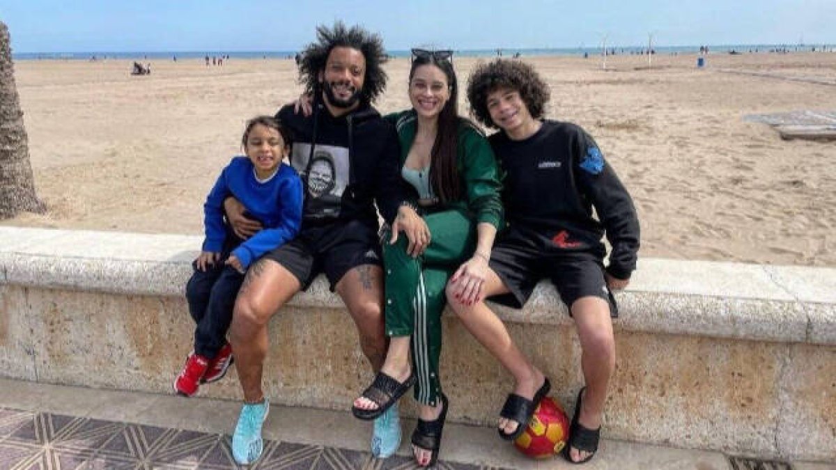 Marcelo en la playa de Valencia