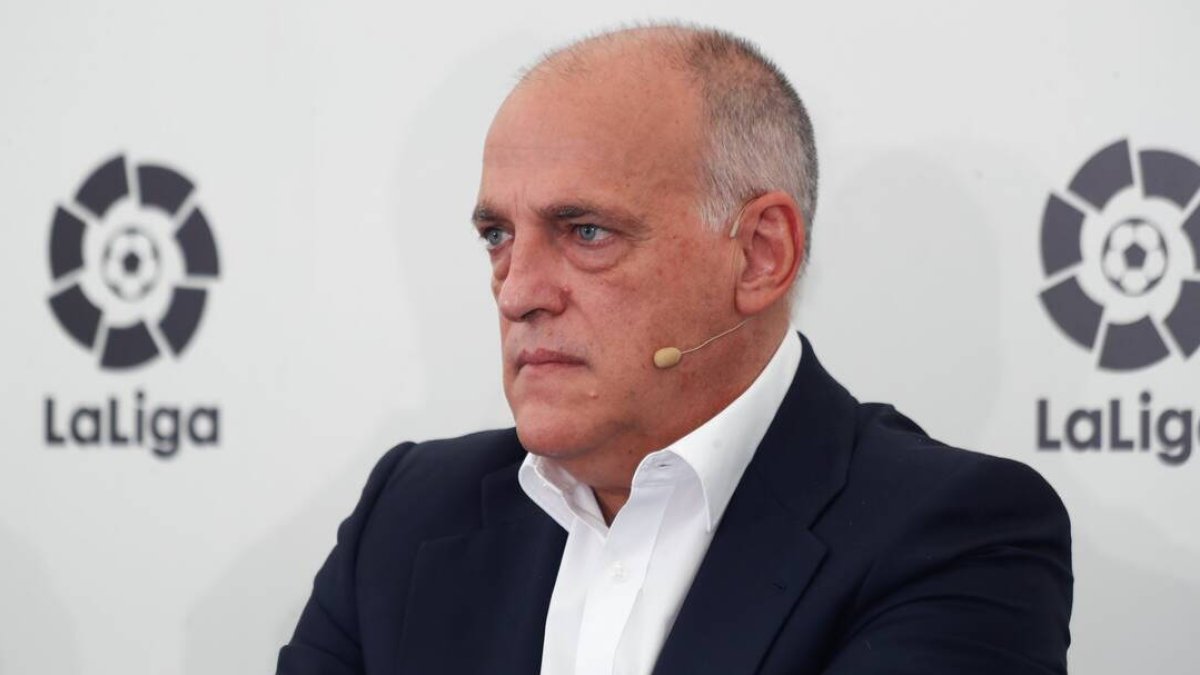 Javier Tebas, presidente de LaLiga