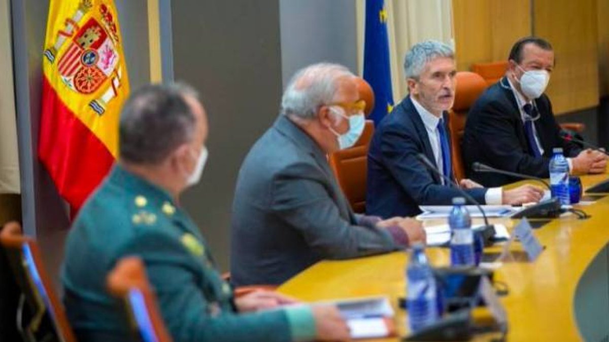 Marlaska, este viernes en el balance de la DGT en 2021.