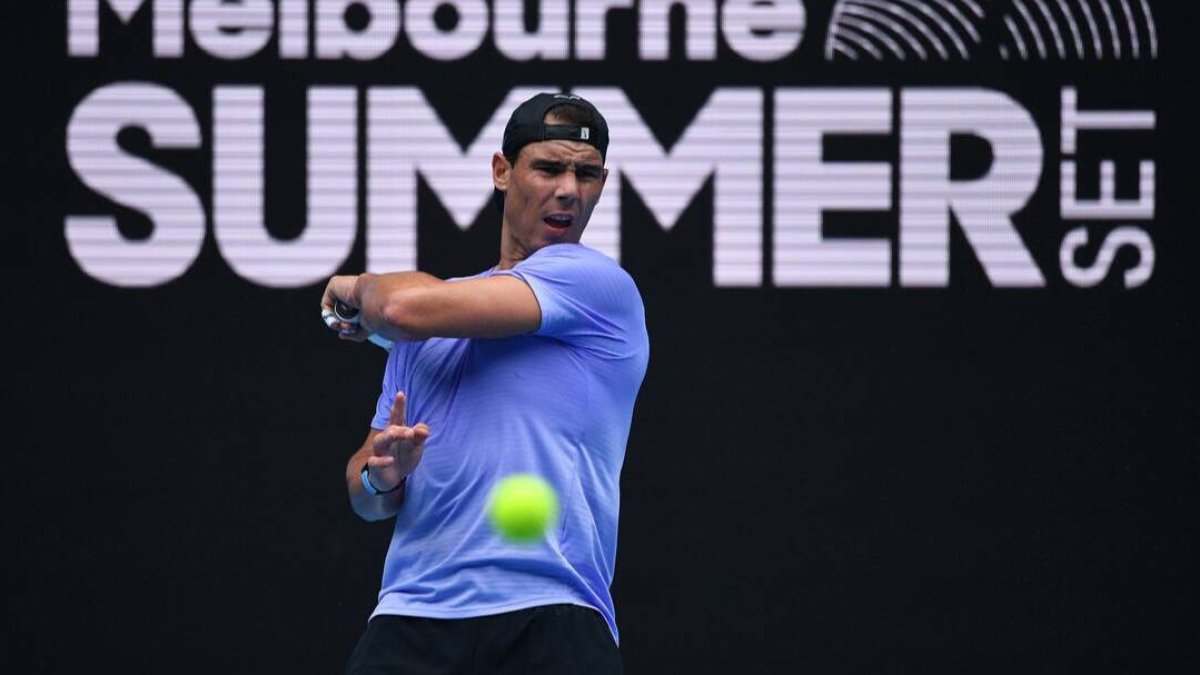 El tenista español Rafa Nadal