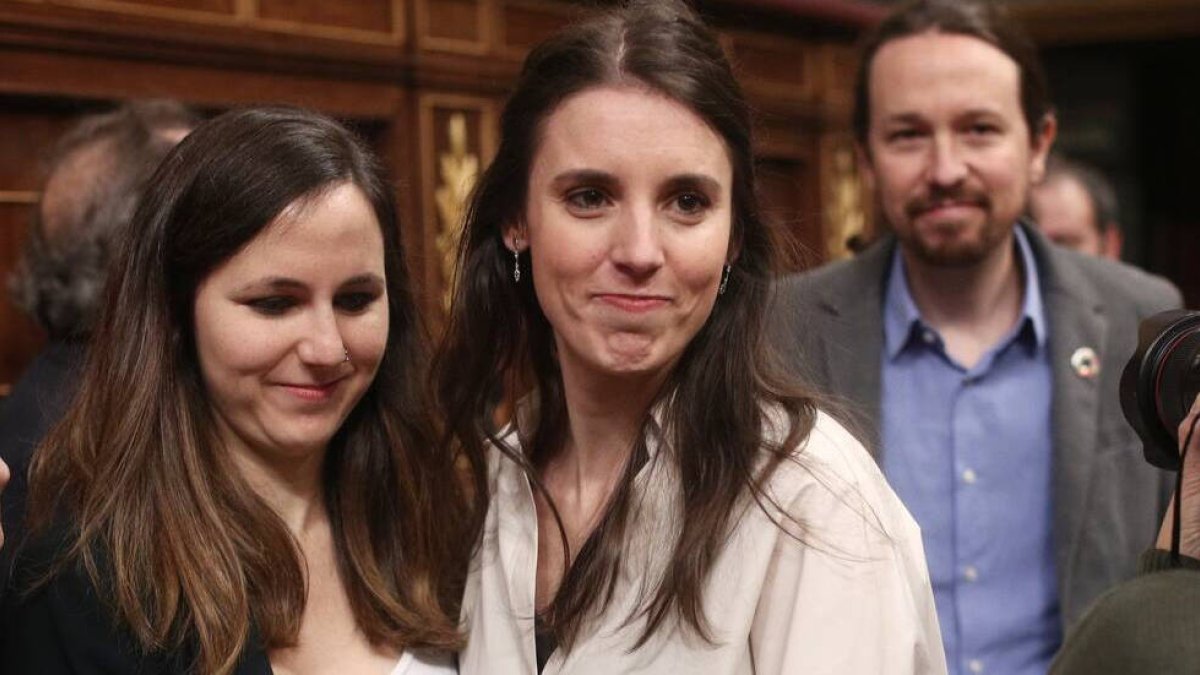 Iglesias, Montero y Belarra: los tres ignoran el portal de Transparencia de Podemos
