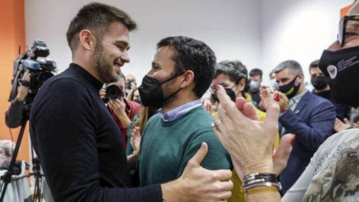 Marzà con Ferri el día que el segundo anunció que se iba de la política y sonaba su nombre para sustituirle