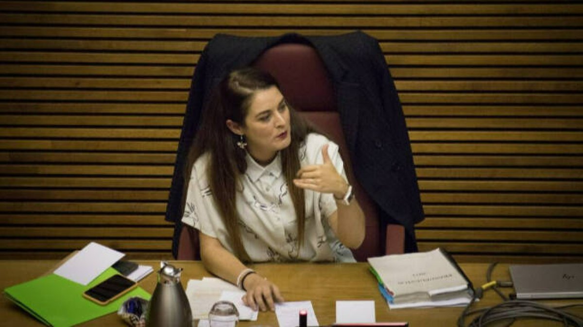 Mireia Mollá en Les Corts