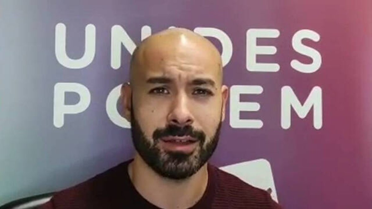 Xavi López, portavoz de Unidas Podemos en Alicante