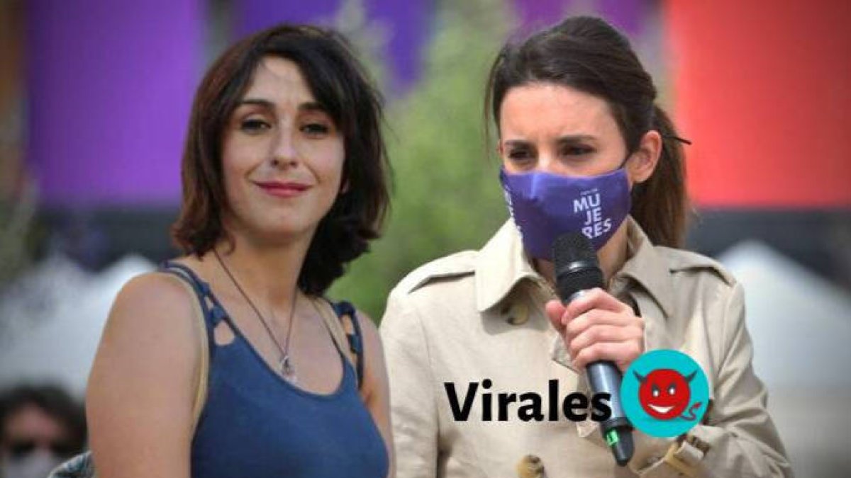 Irene Montero y Juana Rivas