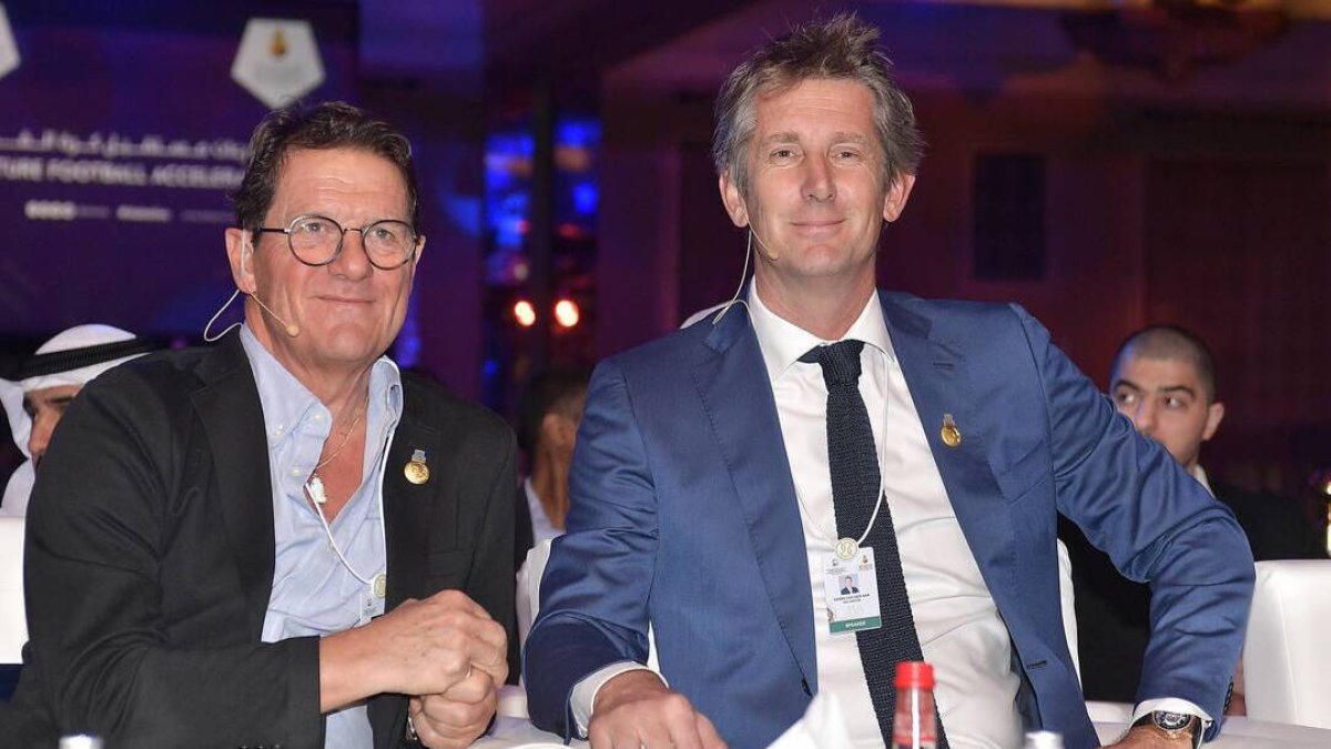 Fabio Capello, a la izquierda, en una imagen de archivo.