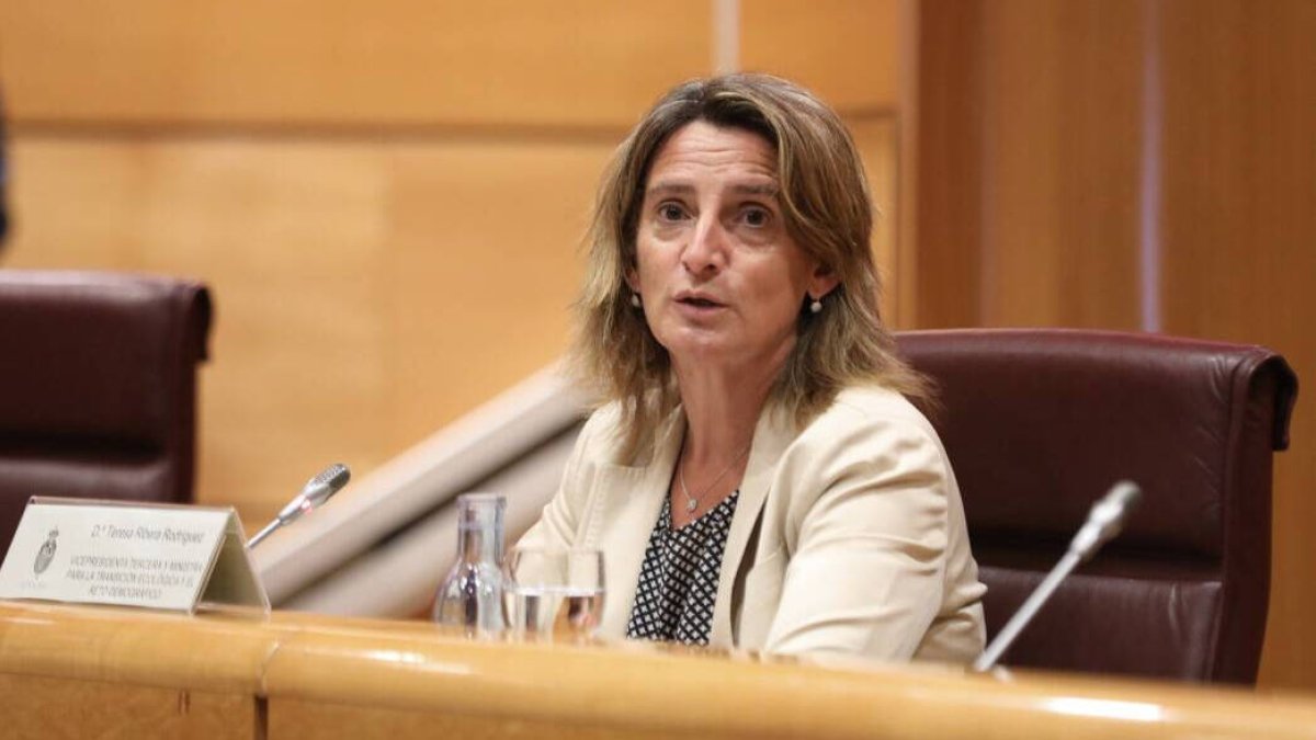 La ministra Teresa Ribera