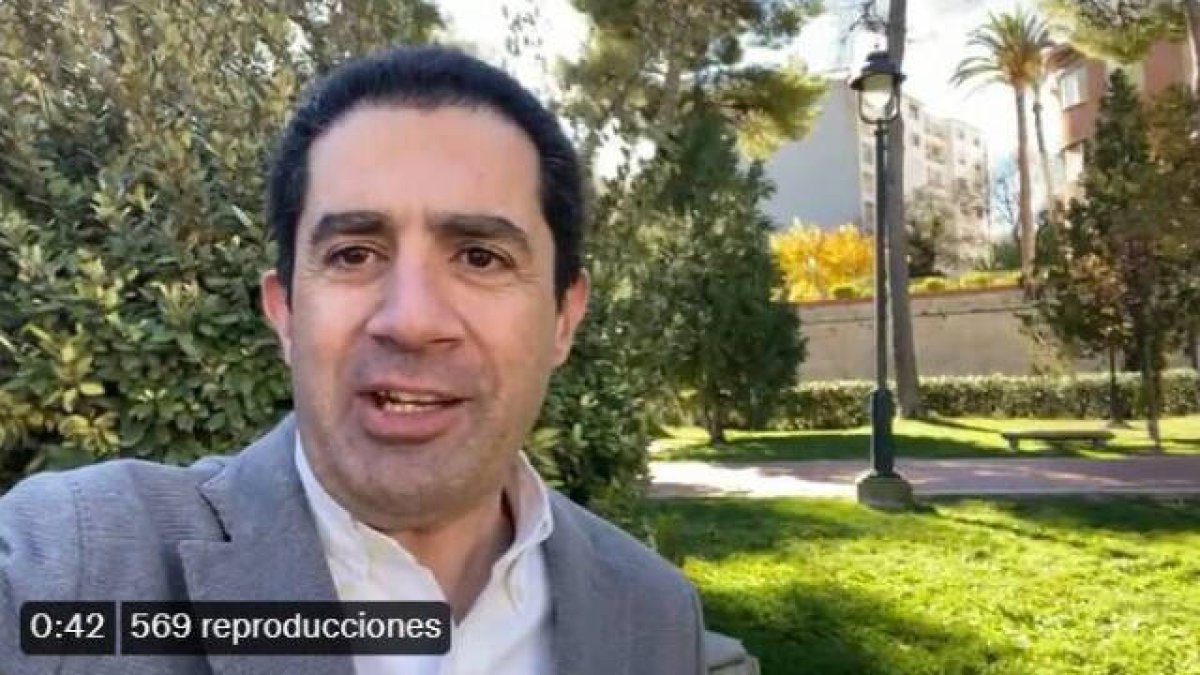 Toni Francés, alcalde de Alcoy y portavoz del PSPV-PSOE en la Diputación de Alicante
