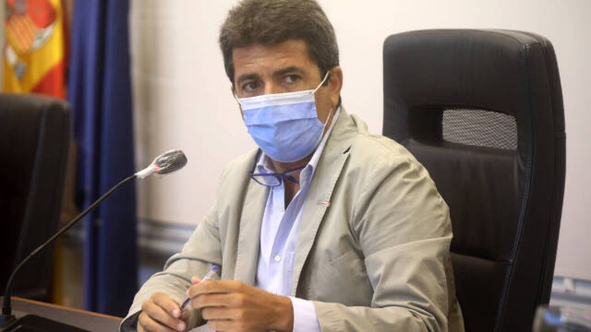 Carlos Mazón, presidente de la Diputación de Alicante y del PPCV