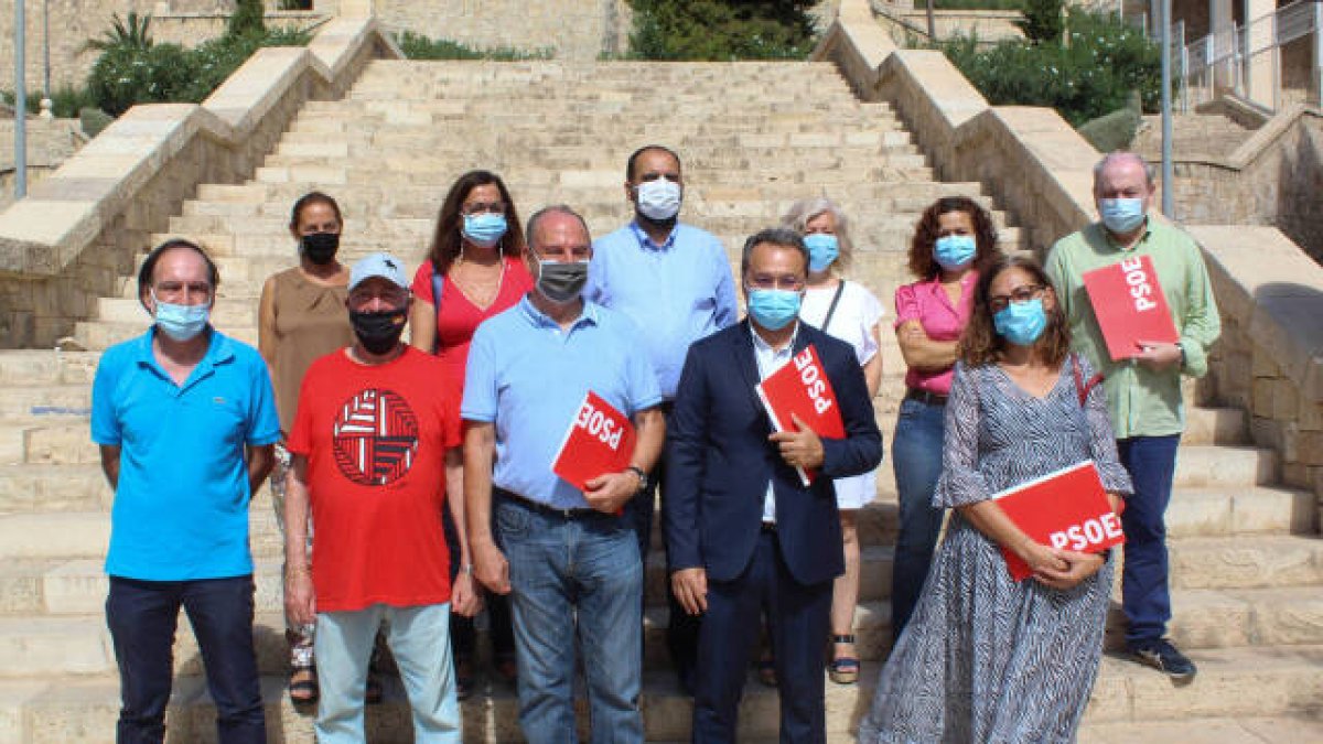 La Ejecutiva Local de PSOE con Paco Sanguino y Miguel Millana al frente