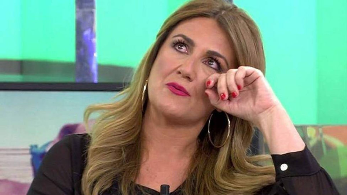 Carlota Corredera se emocionó con la llamada de Vanesa.