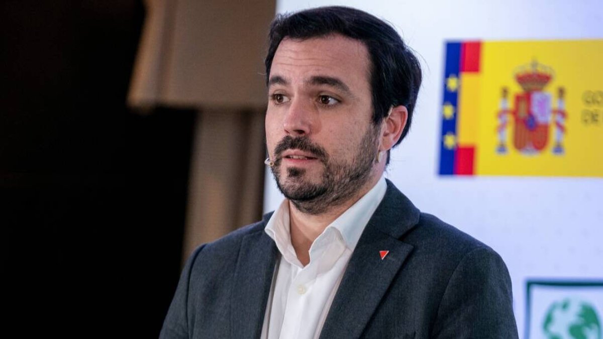 El ministro de Consumo, Alberto Garzón