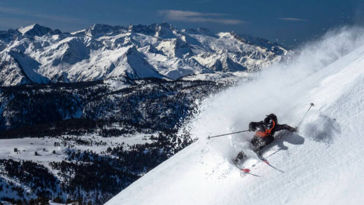 Aymar Navarro en Baqueira Beret