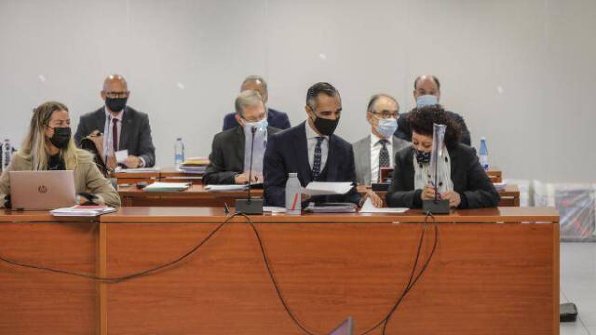 La ex directora del IVAM, Consuelo Císcar, durante el juicio