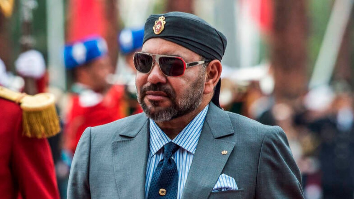 El Rey Mohamed de Marruecos
