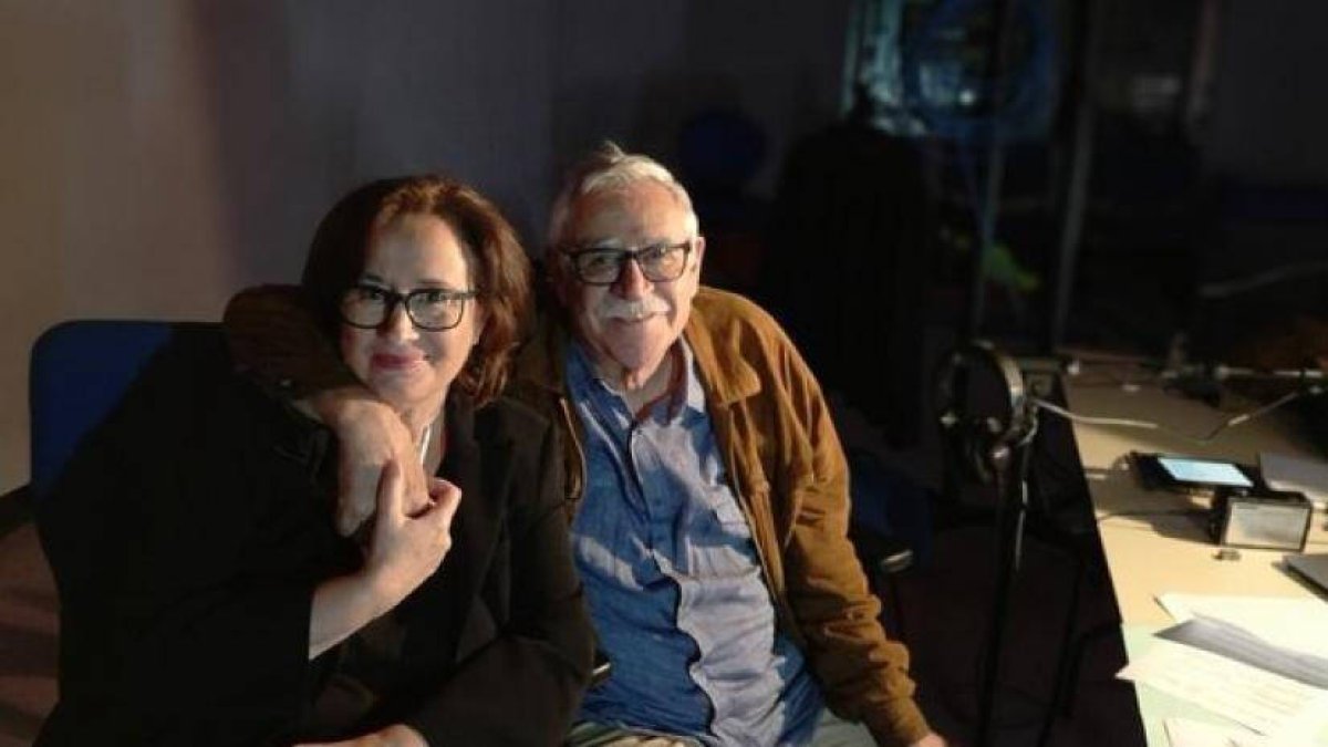 Elisenda Roca y Juanjo Cardenal en Twitter