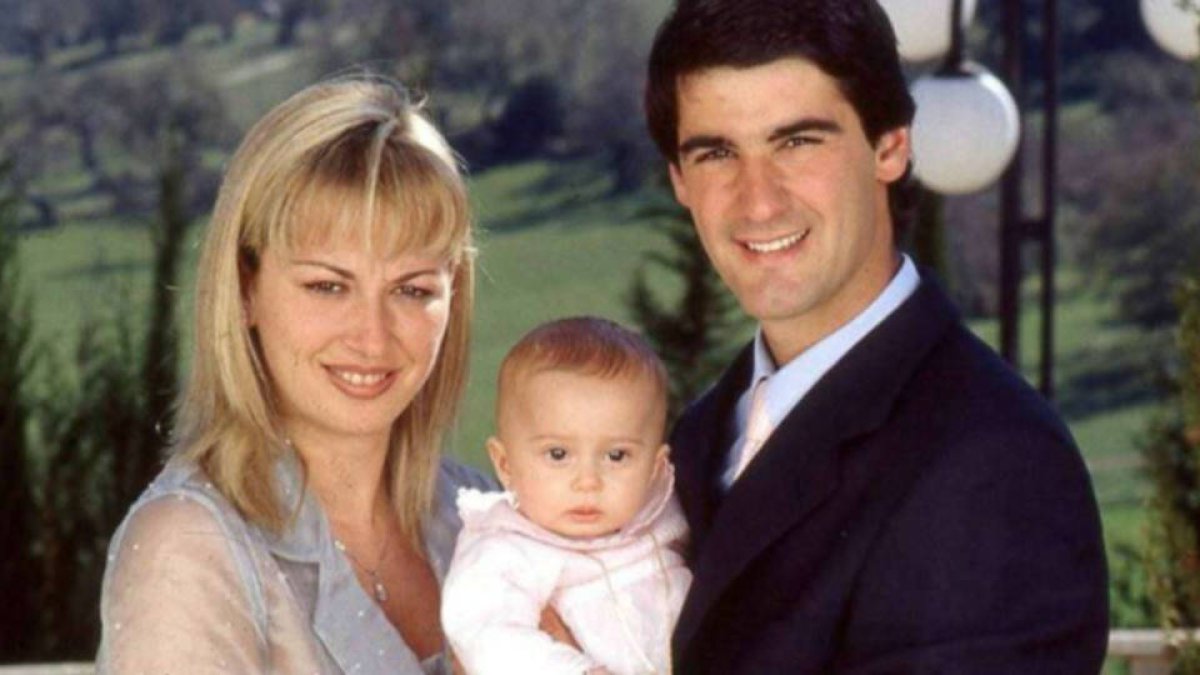 Jesús Janeiro y Belén Esteban, con su hija Andrea