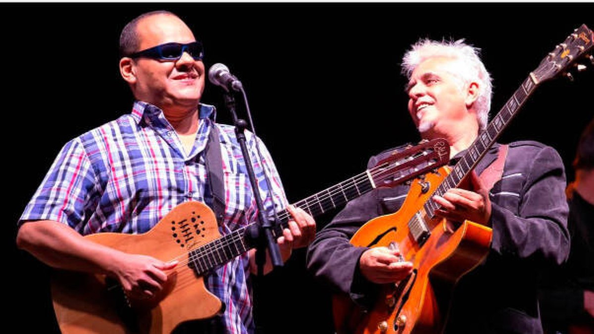 Gladston Galliza y Ximo Tébar en la Universijazz de Valladolid. Foto: Rafa Crespo